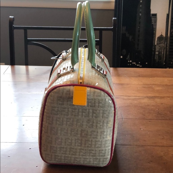 Fendi  Collectors Ricami Embroidered Handbag - Picture 4 of 8